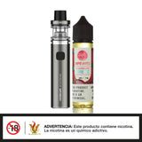 Combo Vaporesso Sky Solo Plus Grey - Ripe Vapes Strawberry Freez 60ml