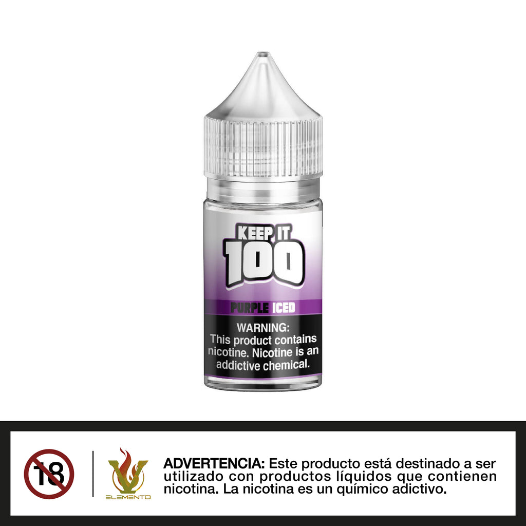 Keep It 100 Salt - Purple Ice 30ml - Quinto Elemento Vap