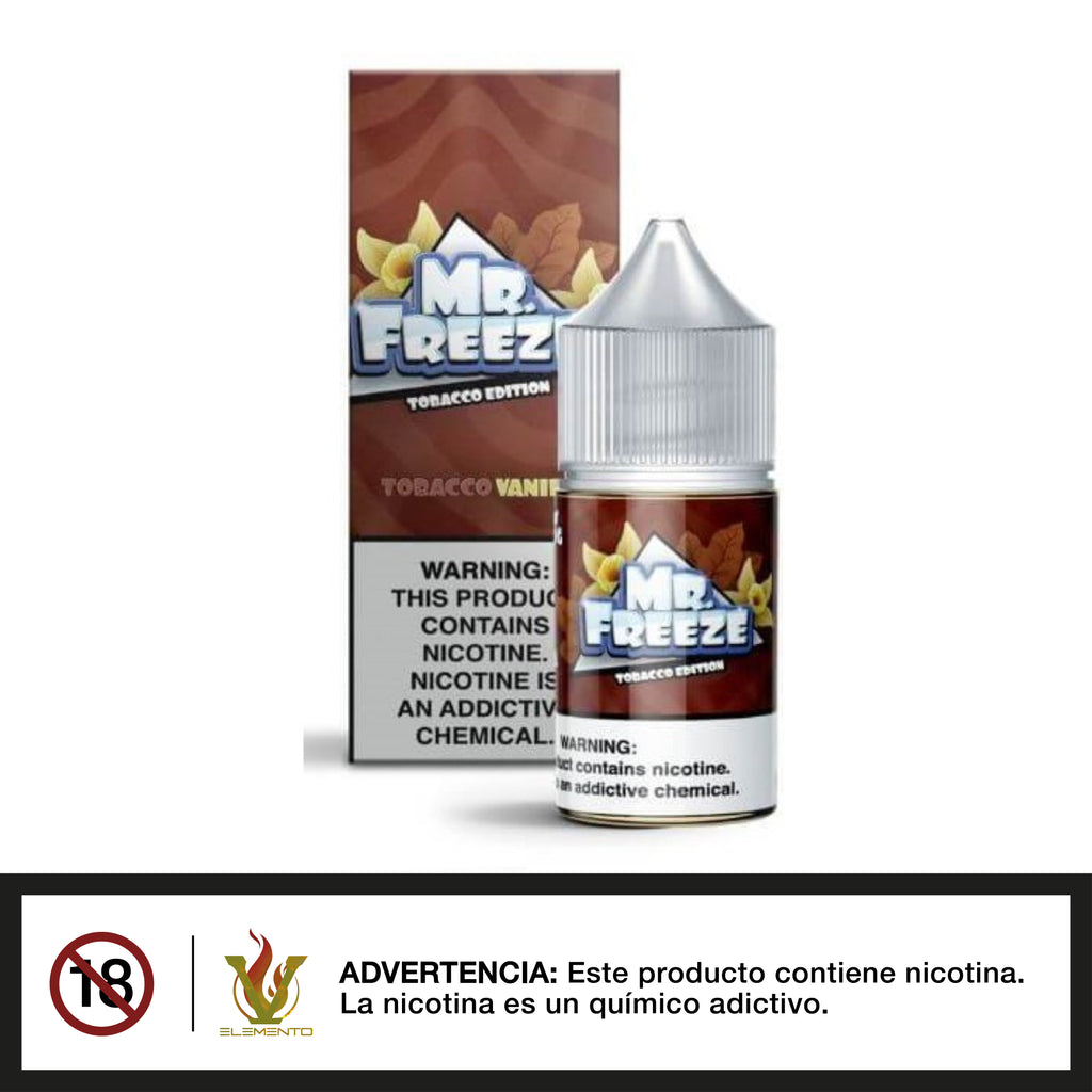 Mr.Freeze Salt - Tobacco Vanilla 30ml - Quinto Elemento Vap
