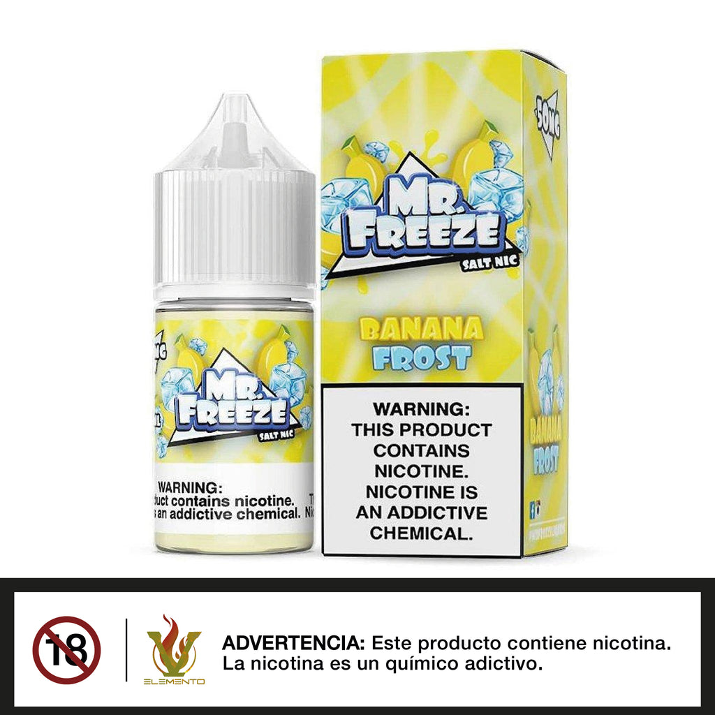 Mr. Freeze Salt - Banana Frost 30ml - Quinto Elemento Vap