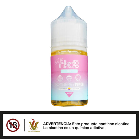 Naked 100 Colombia Edition Salt - Pomberry Punch 30ml