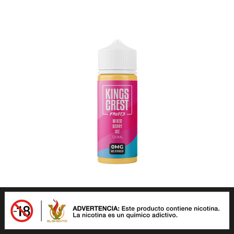 Kings Crest Fruits - Mixed Berry Iced 120ml