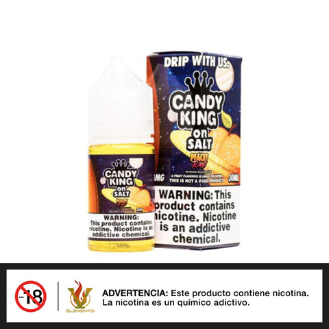 Candy King on Salt - Peachy Rings 30ml