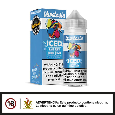 Vapetasia - Ices Rain Bops 100ml - Quinto Elemento Vap
