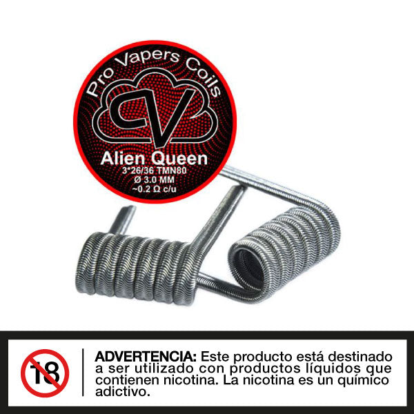 Pro Vapers Alien Queen Coil - Resistencias - Tienda de Vapeo Quinto Elemento Vap