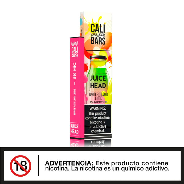 Juice Head Cali Bars Vape Desechable Tienda de Vapeo Quinto