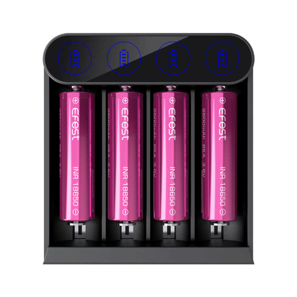 Efest Slim K4 USB Charger - Cargador de Baterías - Tienda de Vapeo Quinto Elemento Vap