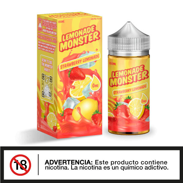 Lemonade Monster - Strawberry Lemonade - Tienda de Vapeo Quinto Elemento Vap