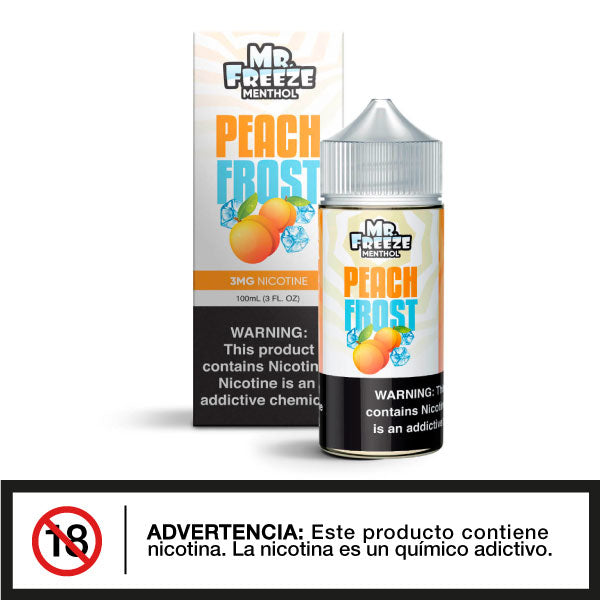 Mr. Freeze - Peach Frost 100ml - Tienda de Vapeo Quinto Elemento Vap
