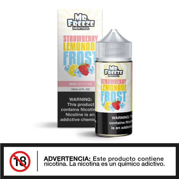 Mr. Freeze - Strawberry Lemonade 100ml - Tienda de Vapeo Quinto Elemento Vap