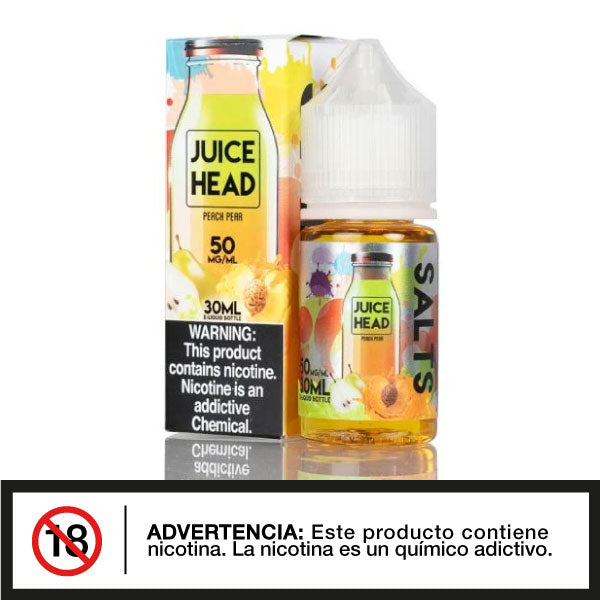 Juice Head Salts - Peach Pear 30ml - Tienda de Vapeo Quinto Elemento Vap
