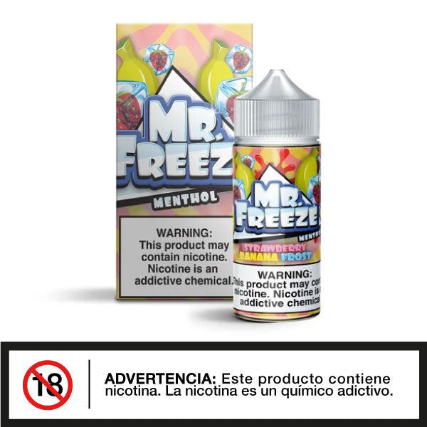 Mr. Freeze - Strawberry Banana Frost 100ml - Tienda de Vapeo Quinto Elemento Vap